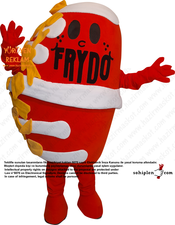 Frydo Mascot Costume / Avusturya