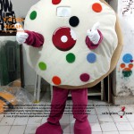 Almanya Happy Donazz Donut Maskot Kostüm
