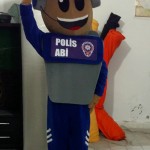 Polis Maskot Kostümü / Burdur