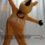 Gergedan Maskot Kostümü / BENZA