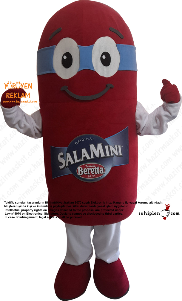 Fratelli Beretta Salamini Mascot Costume
